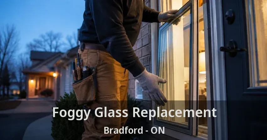 Foggy Glass Replacement Bradford - ON
