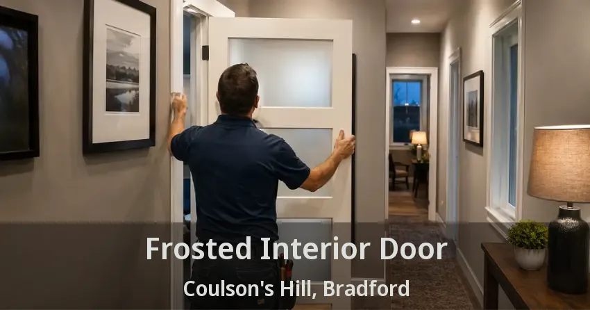 Frosted Interior Door Coulson's Hill, Bradford - ON