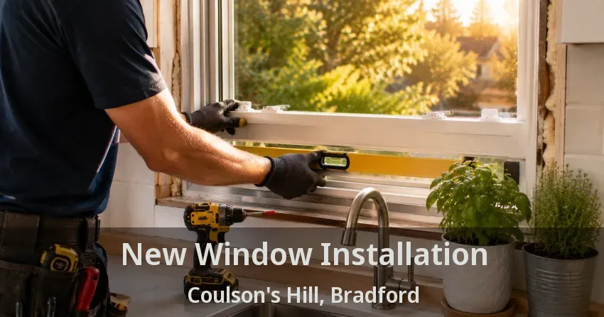 New Window Installation Coulson's Hill, Bradford - ON