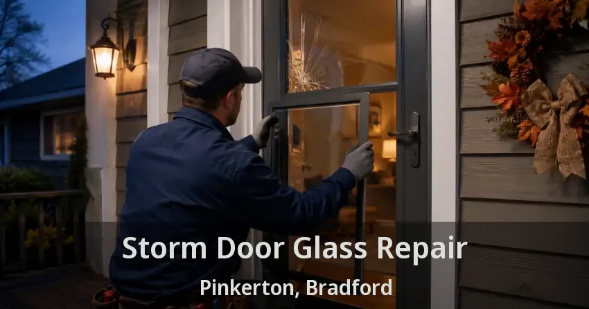 Storm Door Glass Repair Pinkerton, Bradford - ON