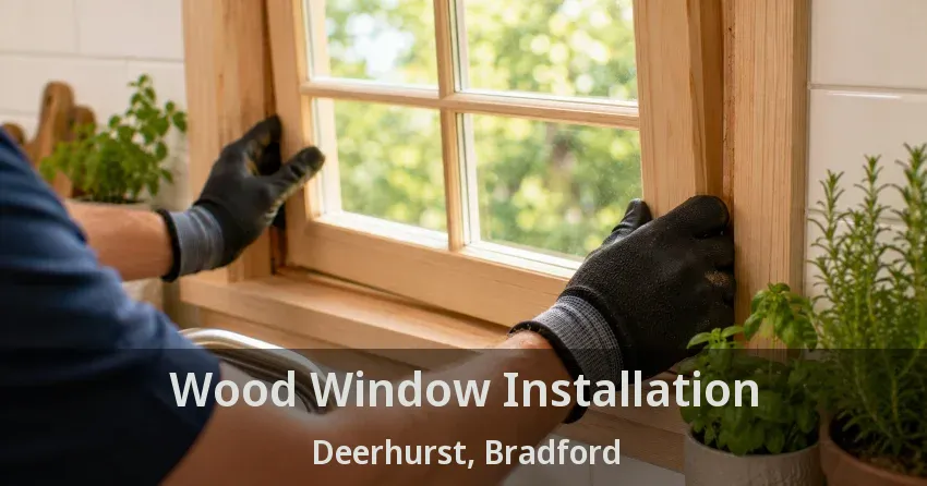 Wood Window Installation Deerhurst, Bradford - ON