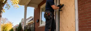 Temporary Door Securing Bradford