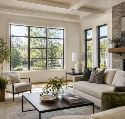 Completed interior project by Windows & Doors Bradford